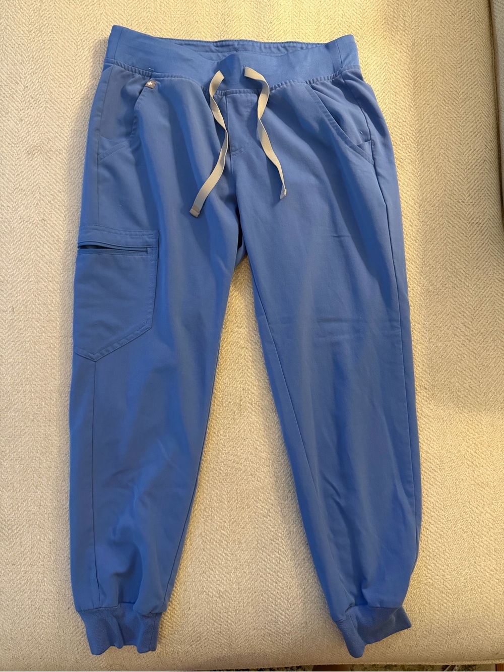 FIGS Ceil Blue Zamora Jogger Scrub Pants – Small Petite